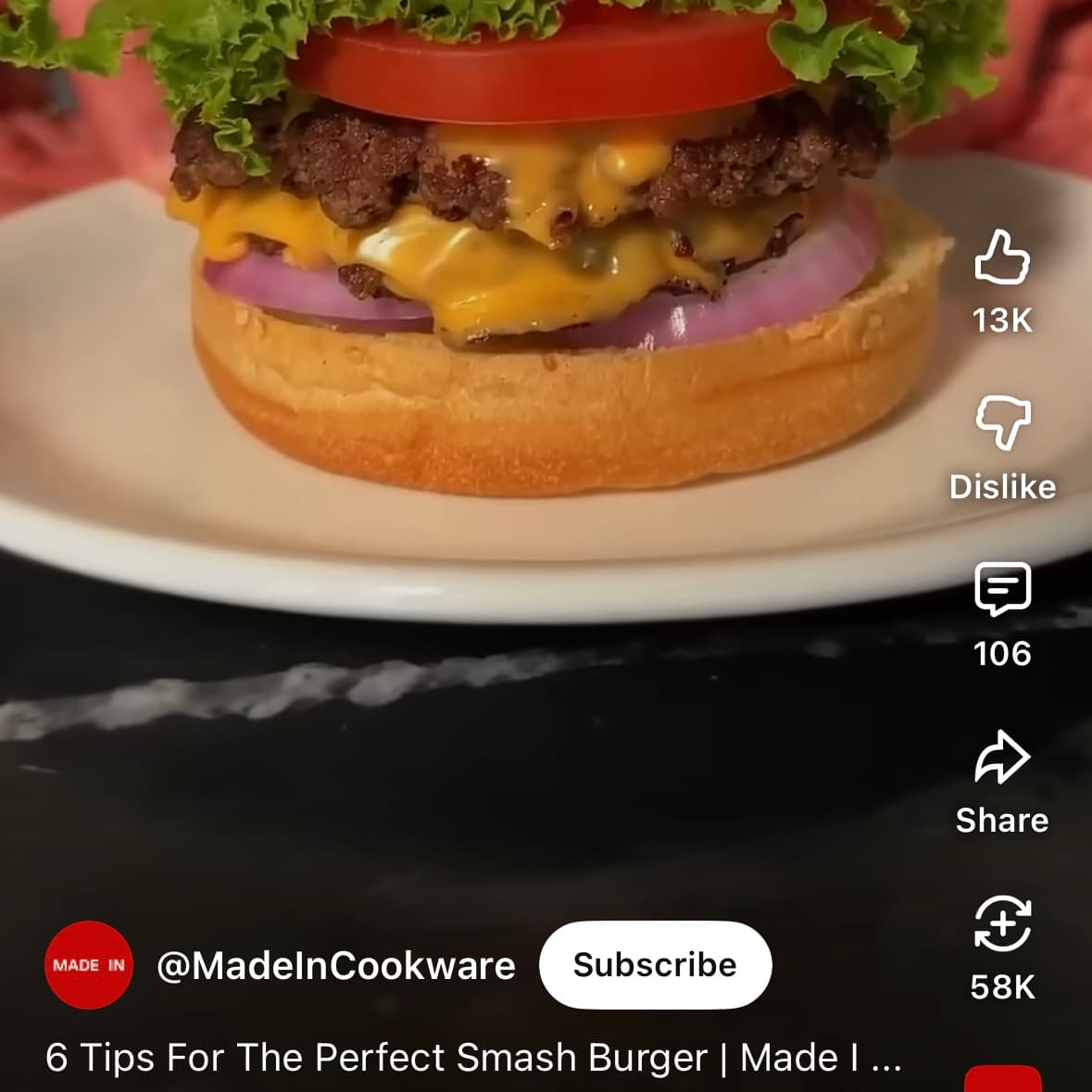 YouTube Recipe Video